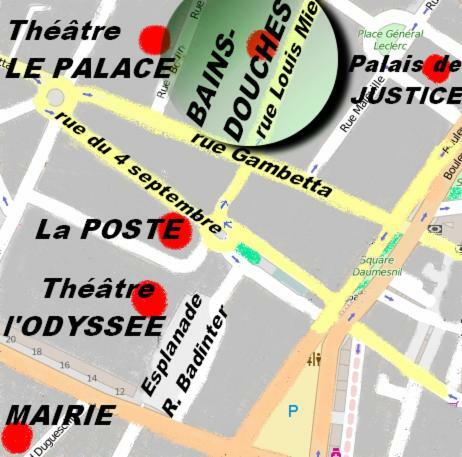 Aparthotel Les Bains Douches Périgueux Esterno foto